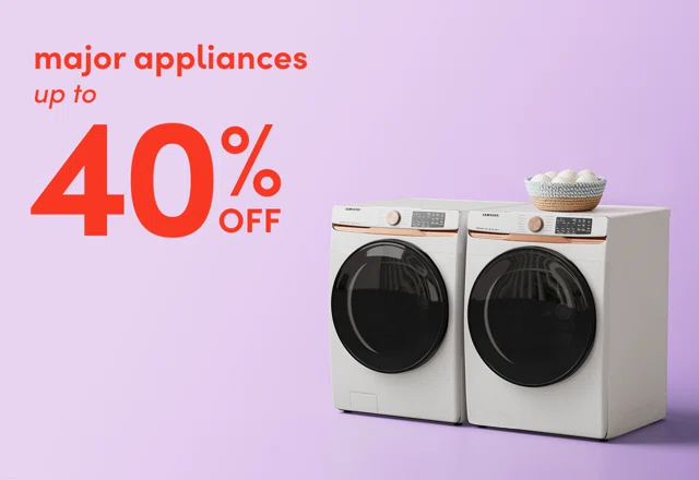 deals on major appliances