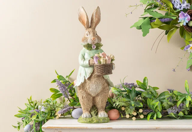 All Easter decor