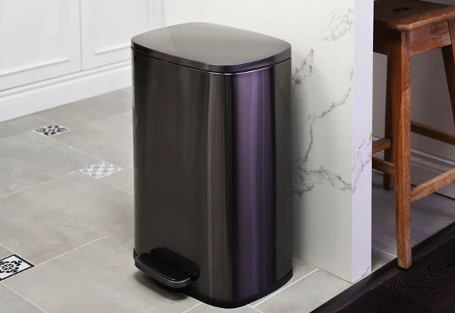 Black Trash Cans You'll Love