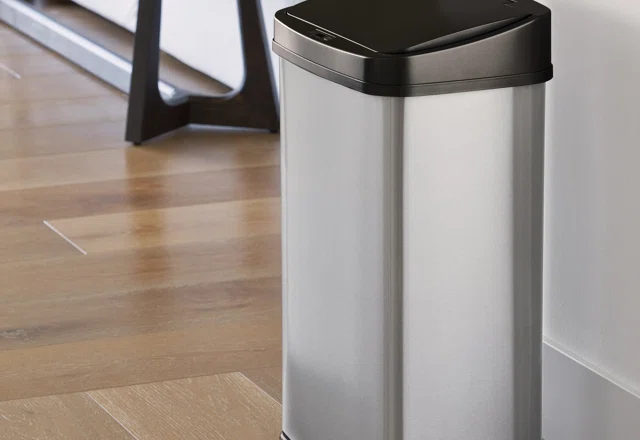 Motion Sensor Trash Cans