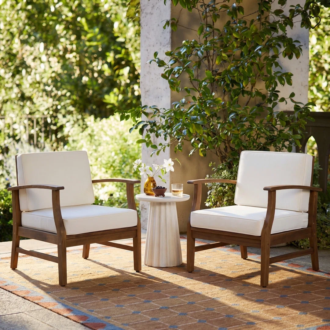 Tavares Patio Chair with Cushions