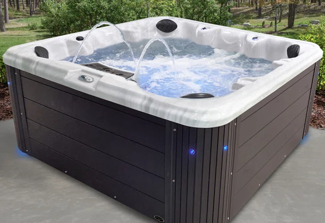 High-performance acrylic spas