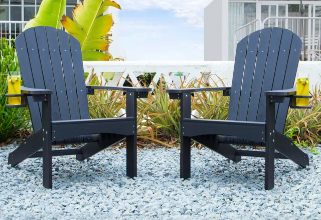 Black Adirondack Chairs