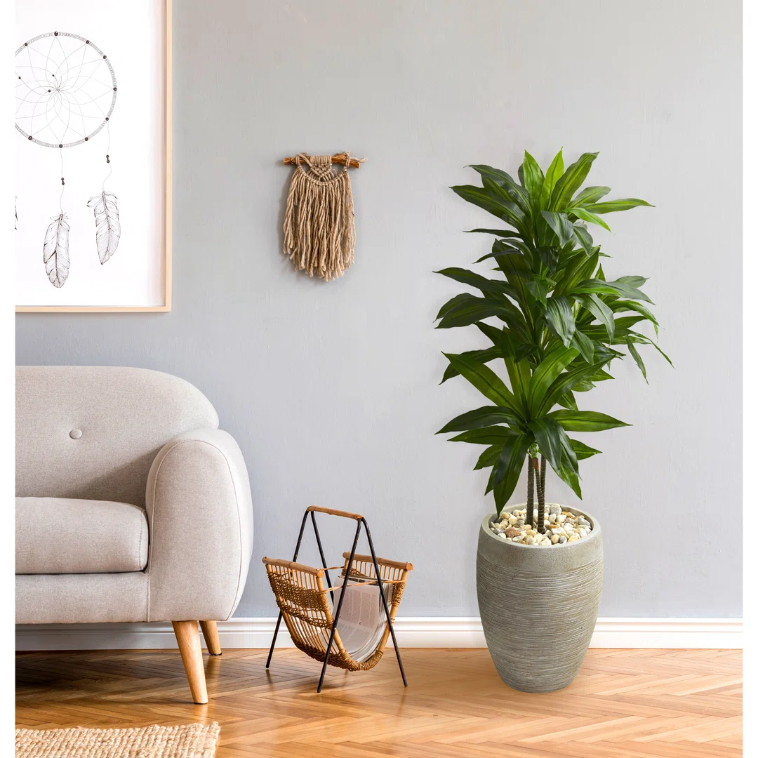  48" H Artificial Foliage Plant in Planter