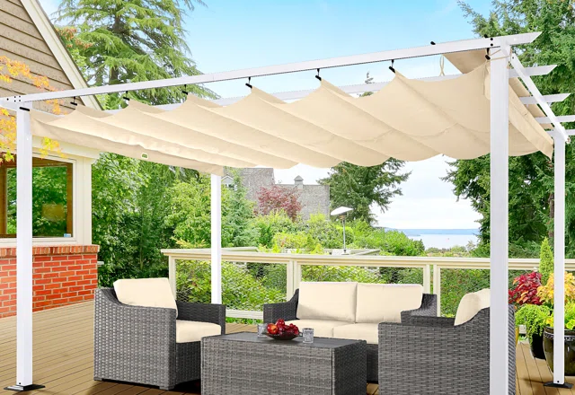Just for You: White Pergolas