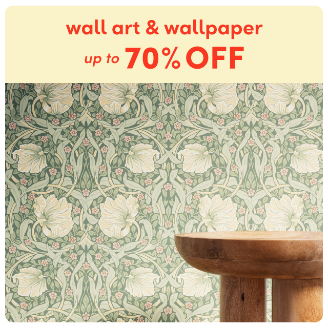 wall art & wallpaper clearance