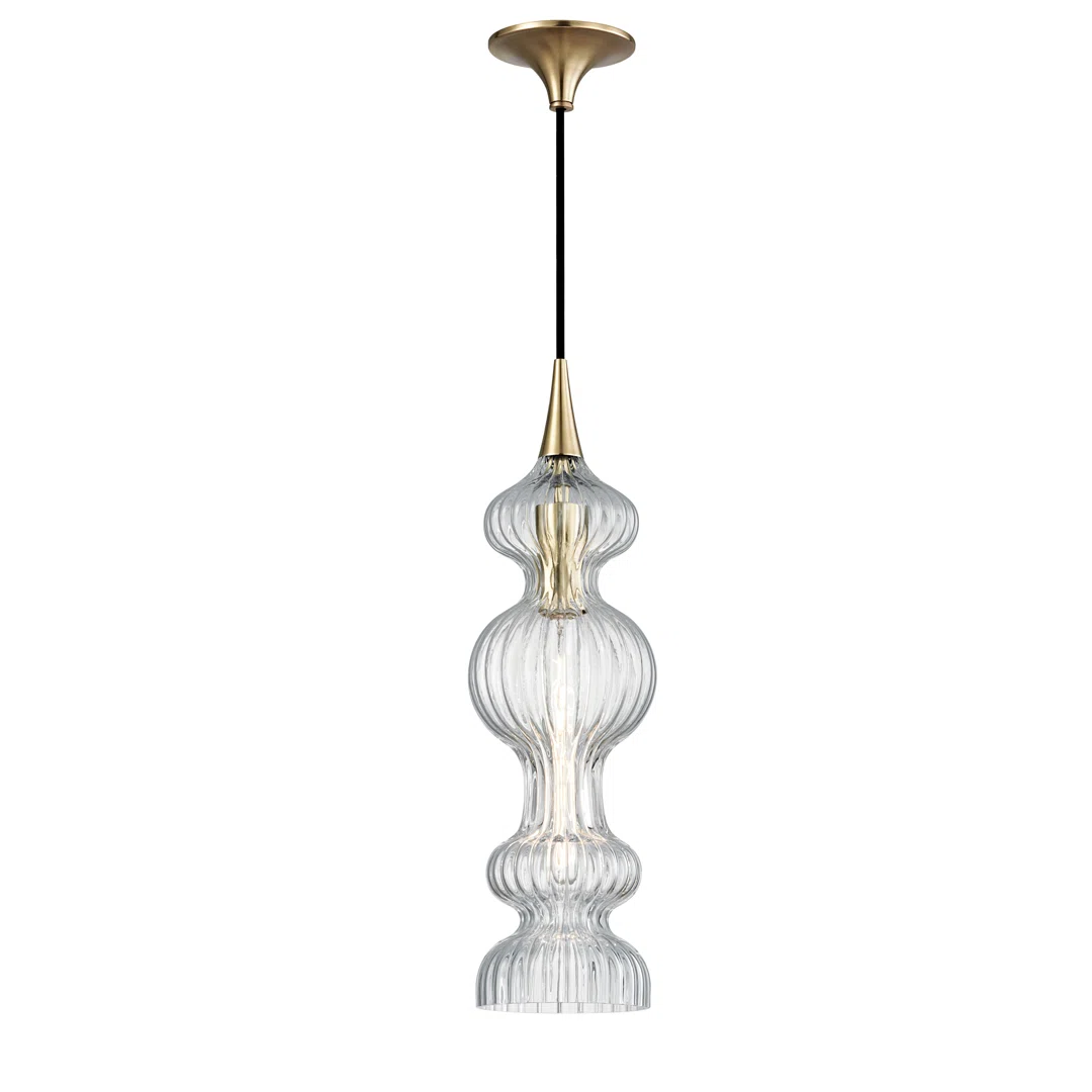 Pomfret 1 - Light Unique / Statement Geometric Pendant