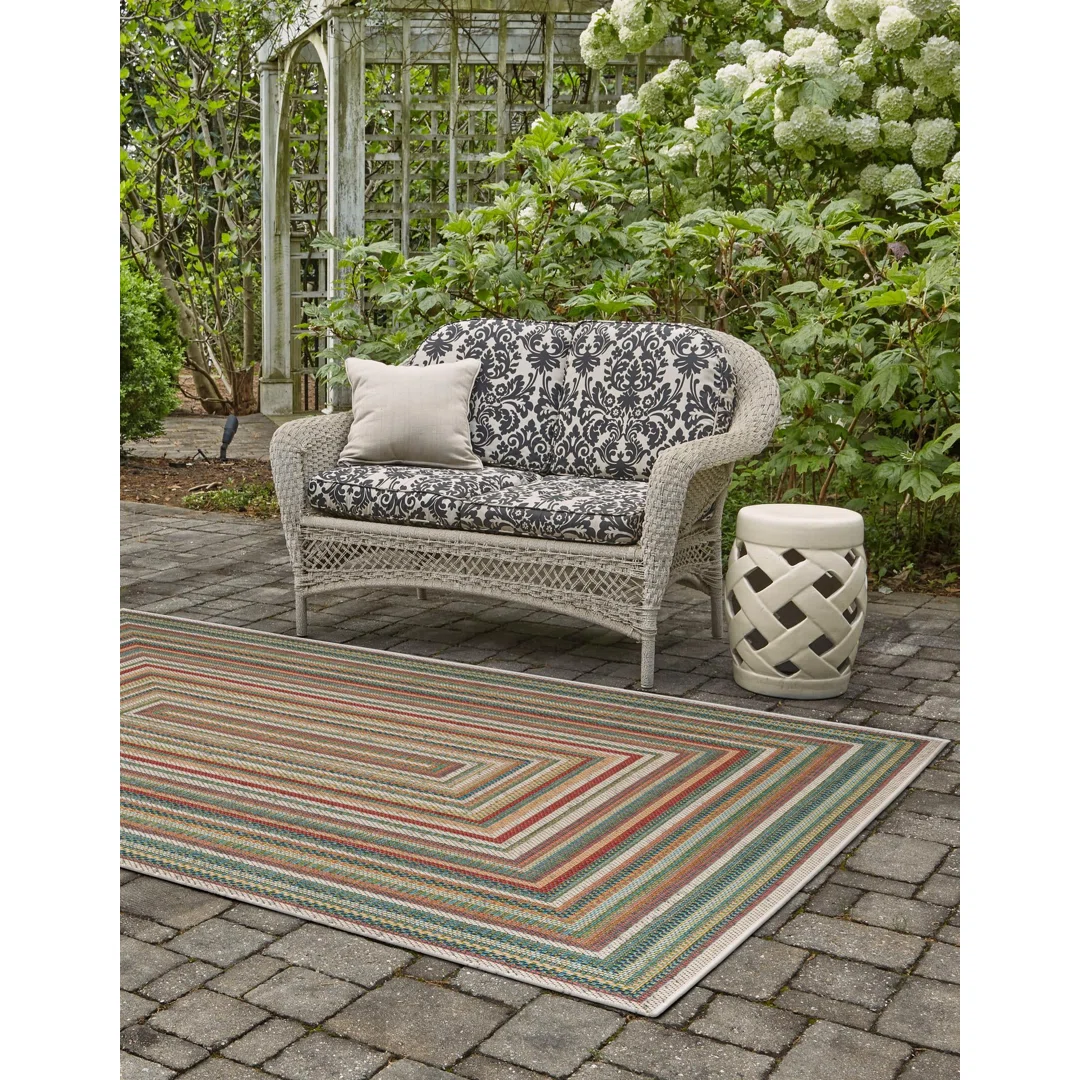 Lucidia Geometric Indoor / Outdoor Rug 