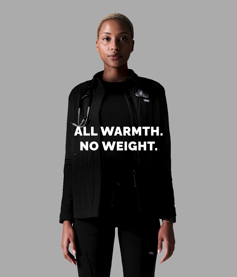 ALL WARMTH. NO WEIGHT. 