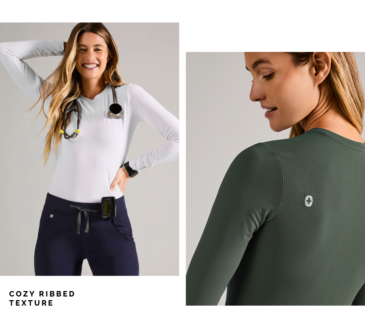 cozy ribbed texture. SHOP NOW