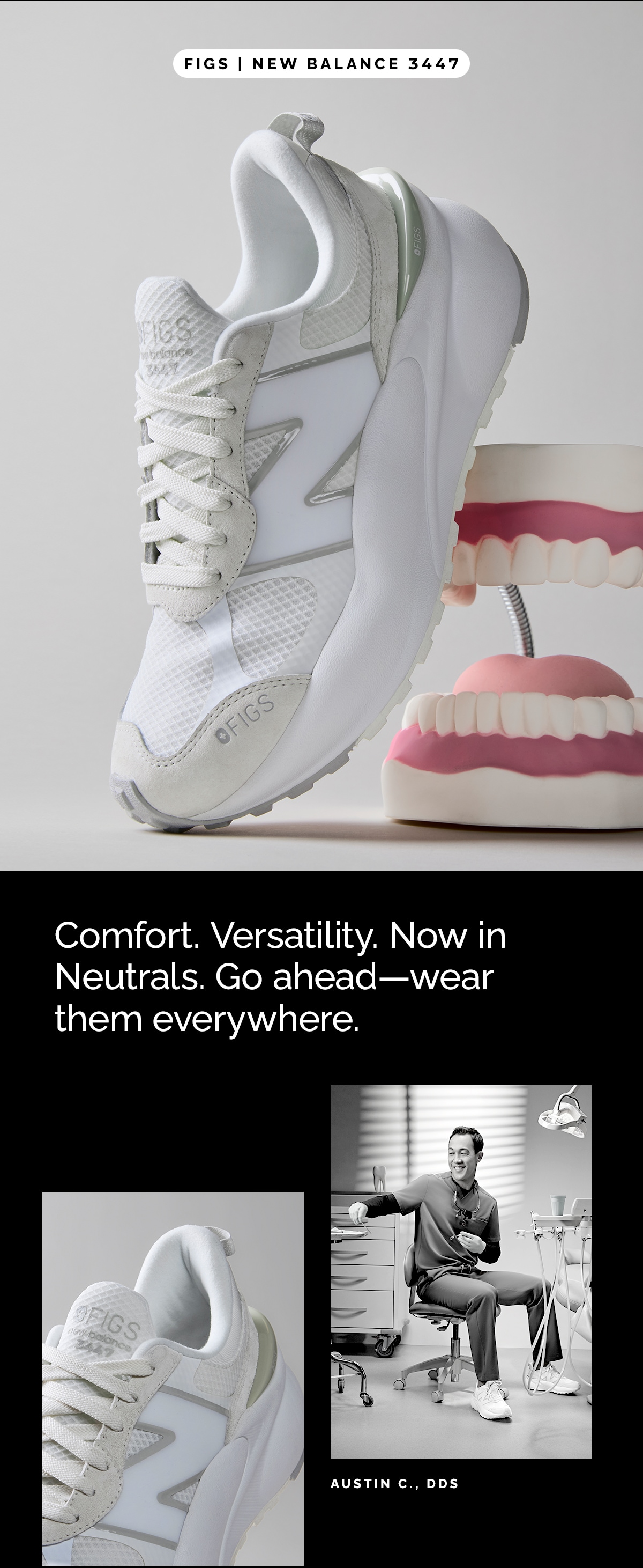 Comfort. Versatility.