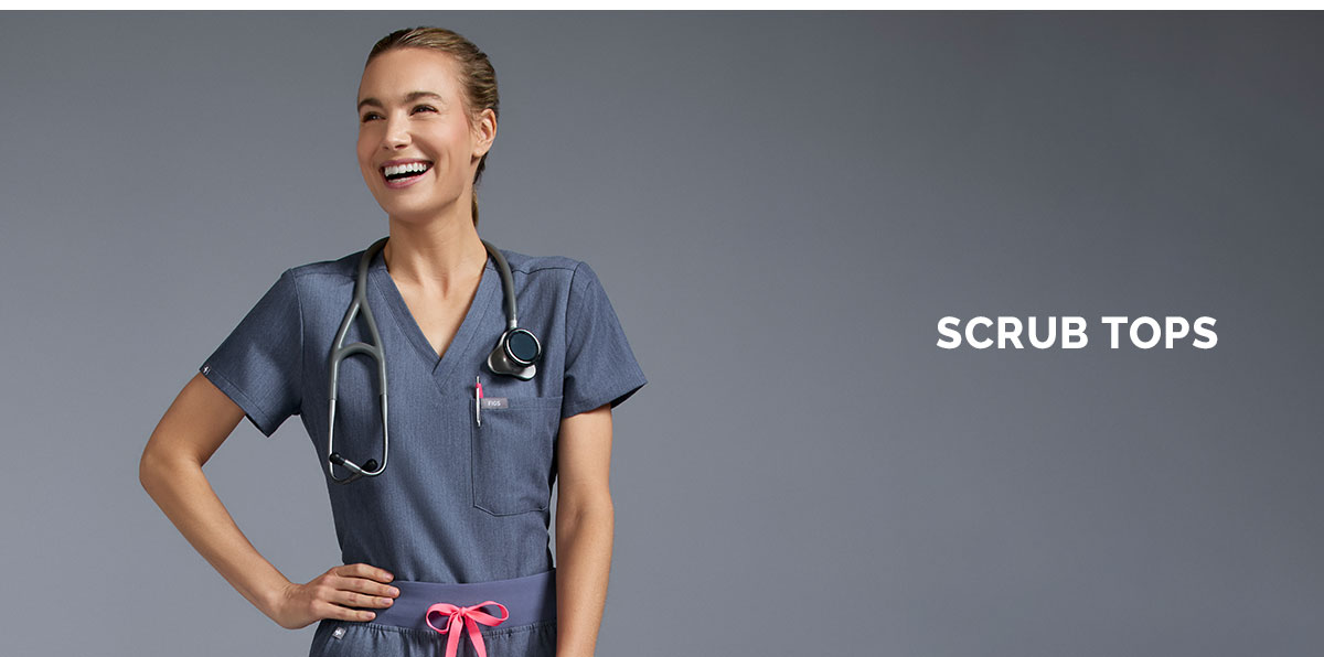SCRUB TOPS