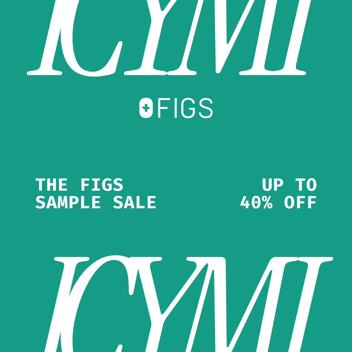 THE FIGS SAMPLE SALE
