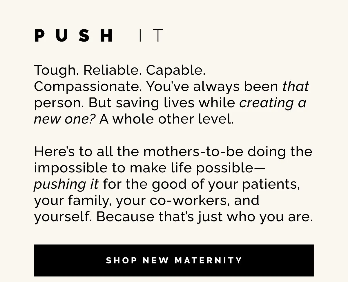 SHOP NEW MATERNITY