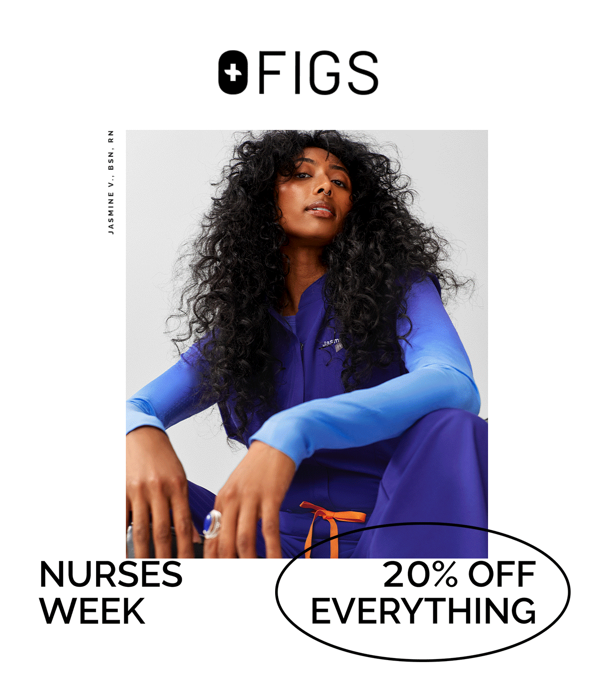 PSA: Just a few hours left to celebrate Nurses Week with 20% OFF EVERYTHING. Because time management is important—but priorities are priorities.