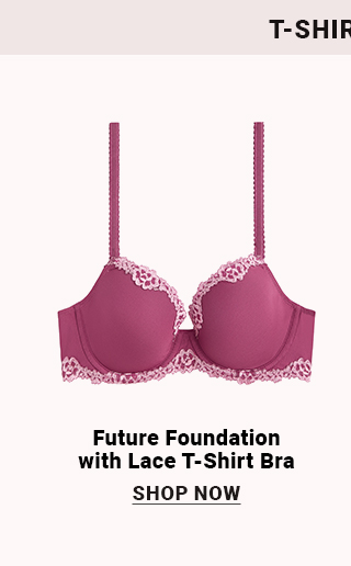 Shop b.tempt'd by Wacoal - Future Foundation with Lace T-Shirt Bra