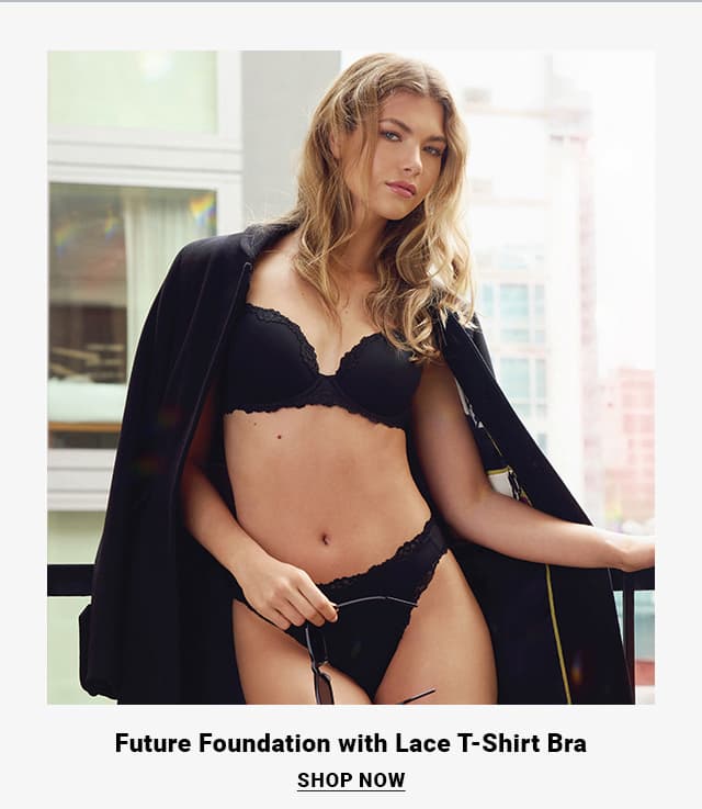 Shop b.tempt'd by Wacoal - Future Foundation with Lace T-Shirt Bra
