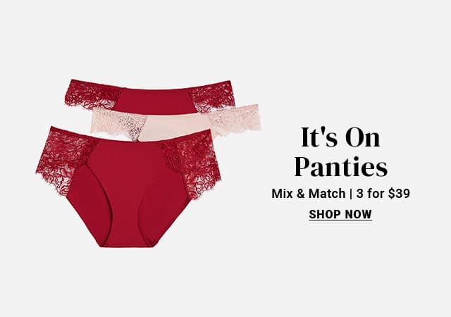 Shop b.tempt'd by Wacoal - 3 for $39 Panties