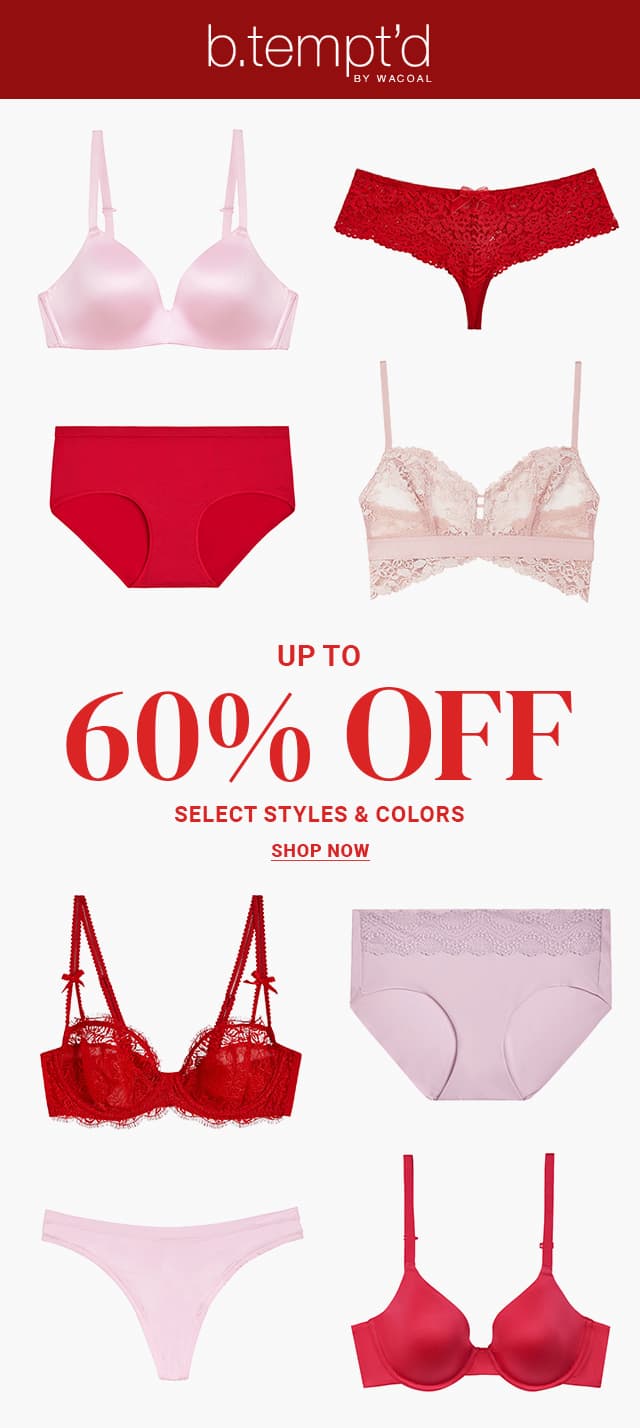 Get up to 60% off last chance styles & colors - Shop Now