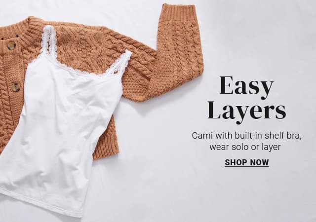 Inspired Eyelet Cami - Shop Now