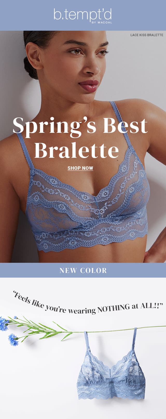 Spring's Best Bralette - Shop Lace Kiss Bralette