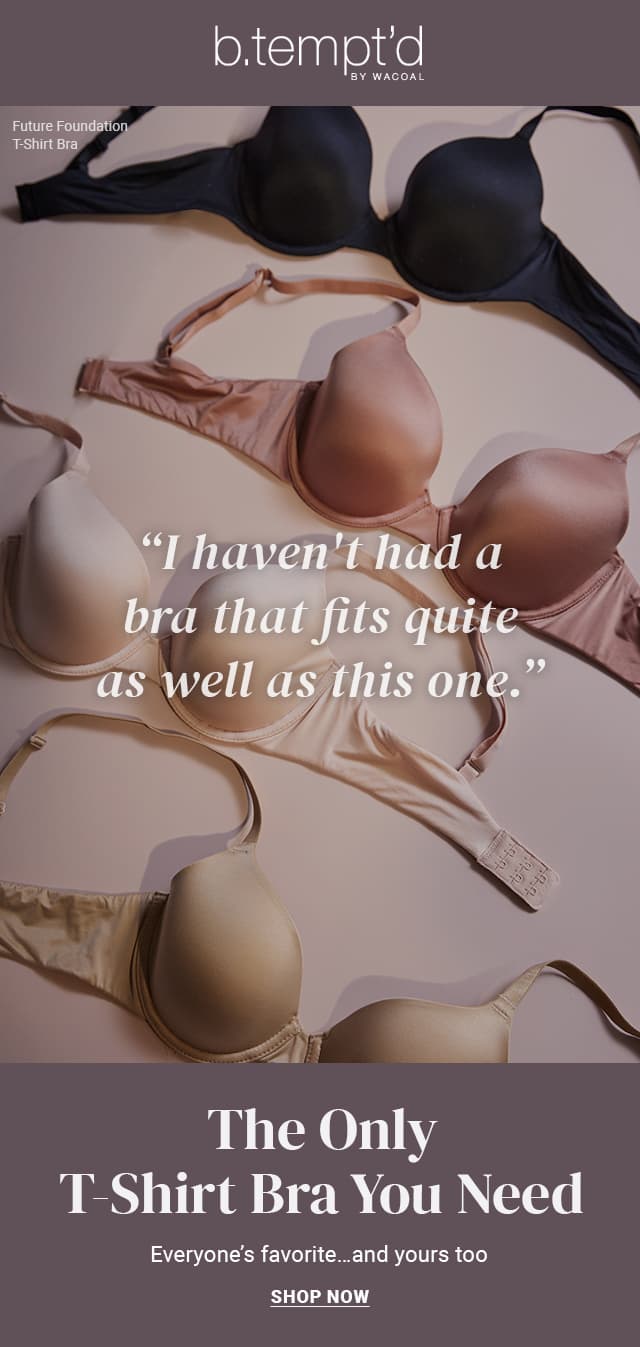 Shop Best Seller Future Foundation T-Shirt Bra
