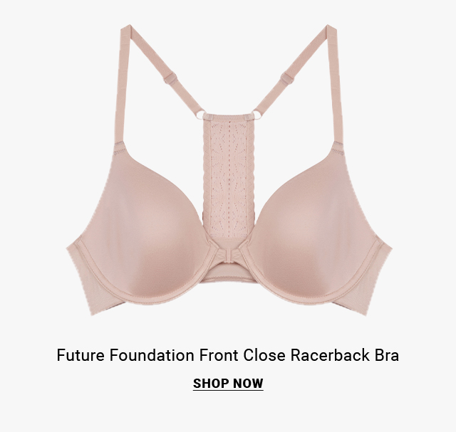 Shop Future Foundation Front Close Racerback Bra