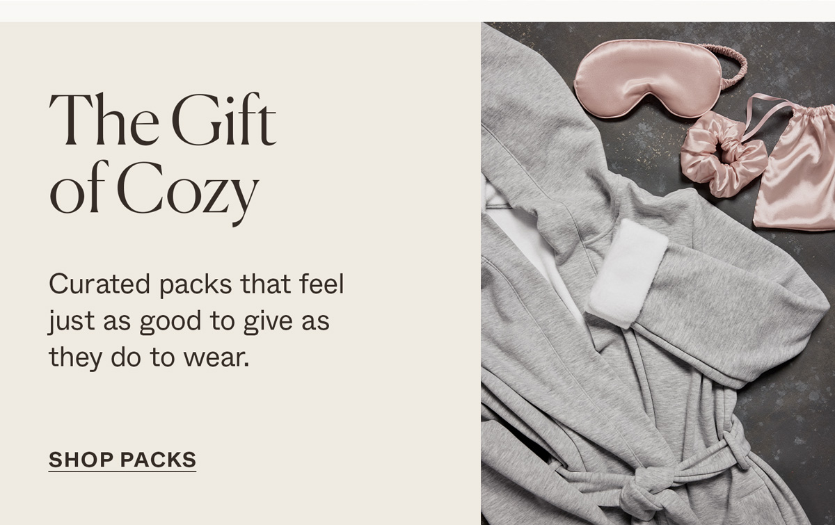 The Gift of Cozy: Shop Packs