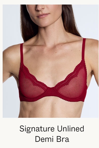 Signature Unlined Demi Bra