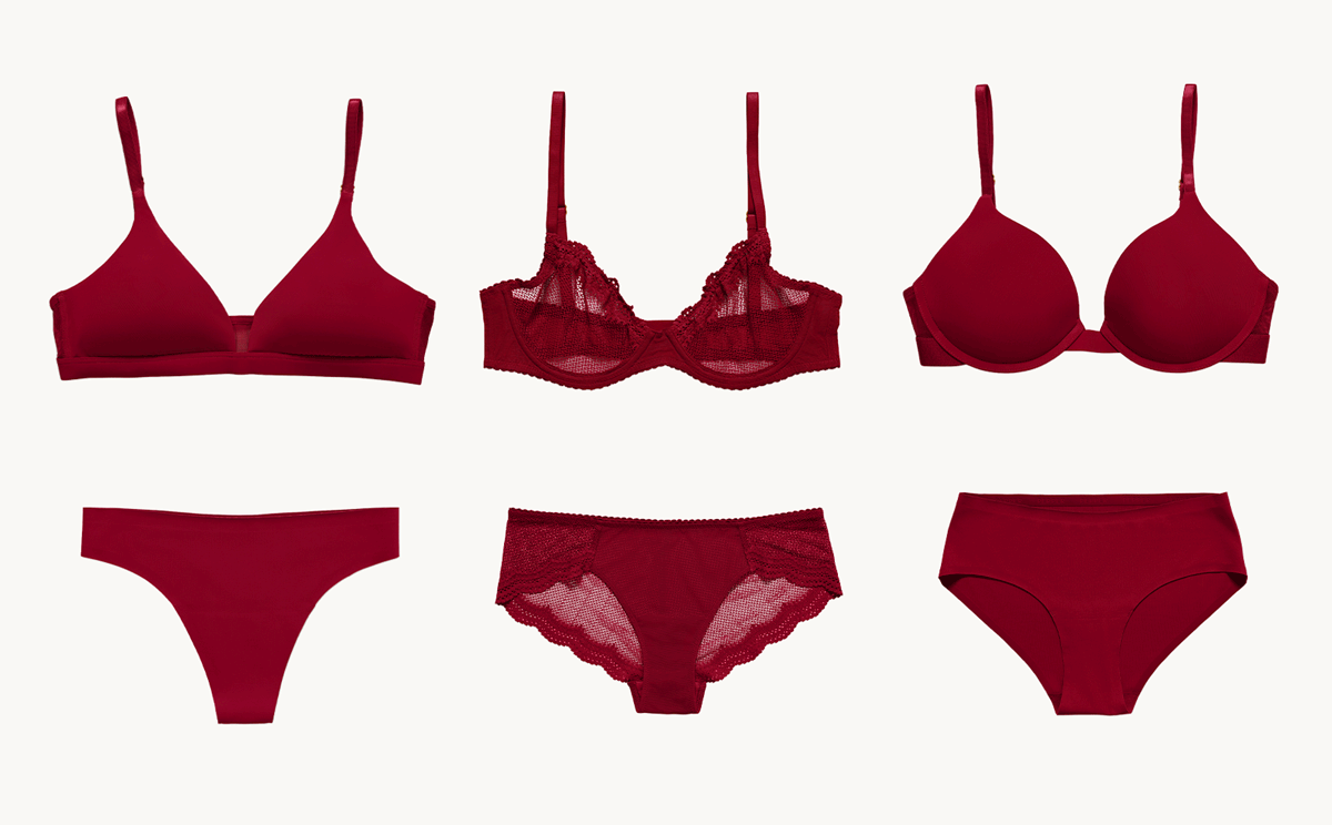 Scarlet bras and underwear