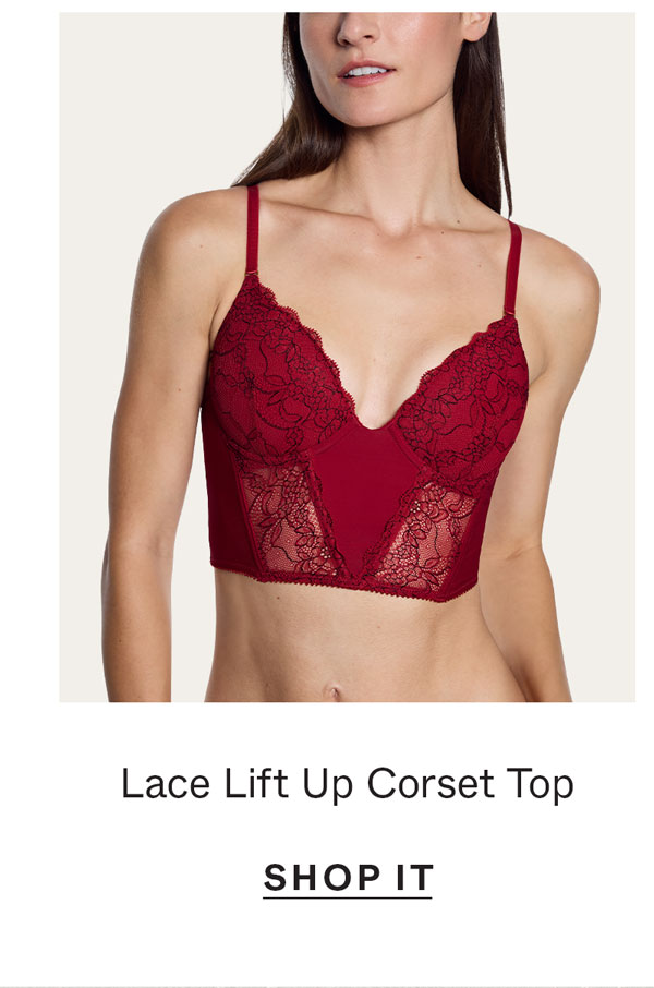 Lace Lift Up Corset Top