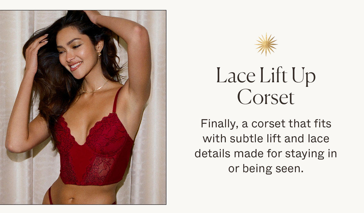 Lace Lift Up Corset