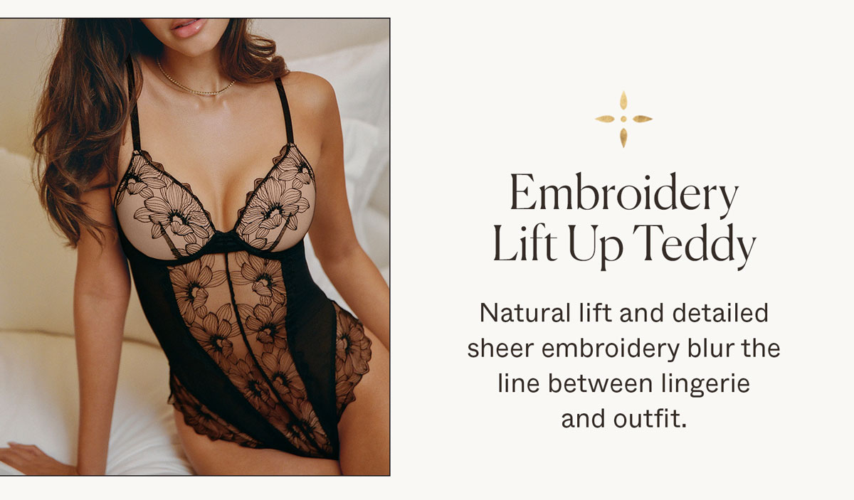 Embroidery Lift Up Teddy