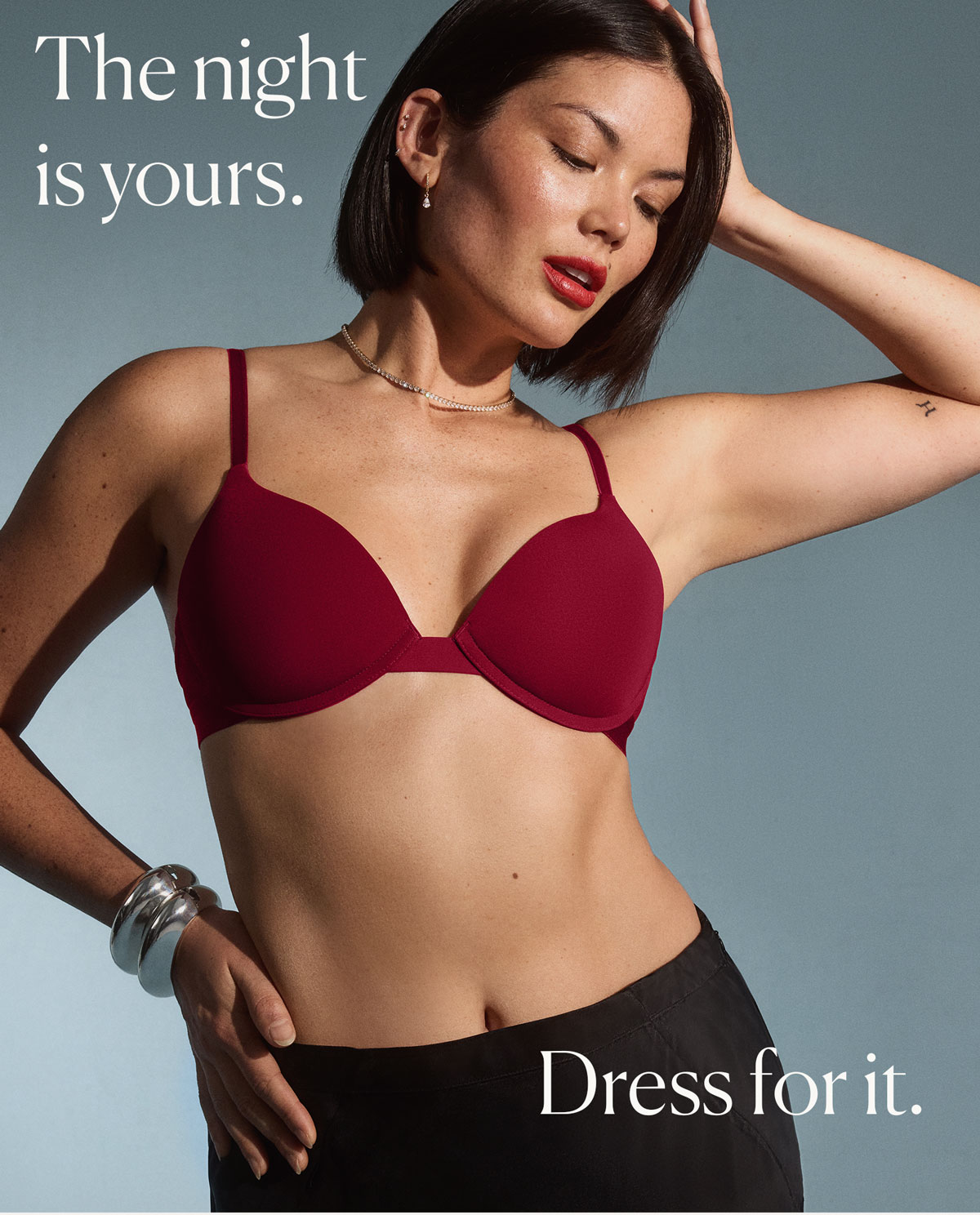 The night is yours. Dress for it.