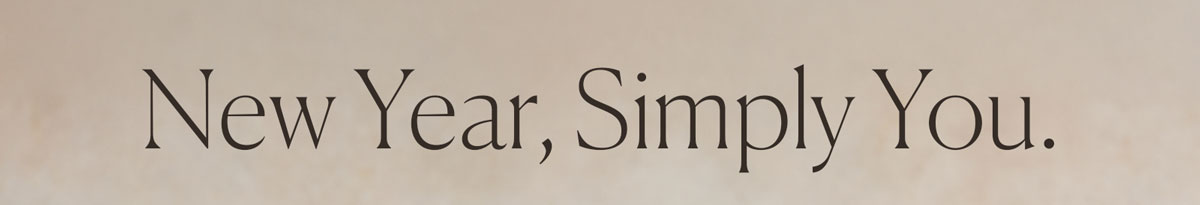 New Year, Simply You