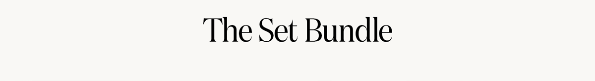 The Set Bundle