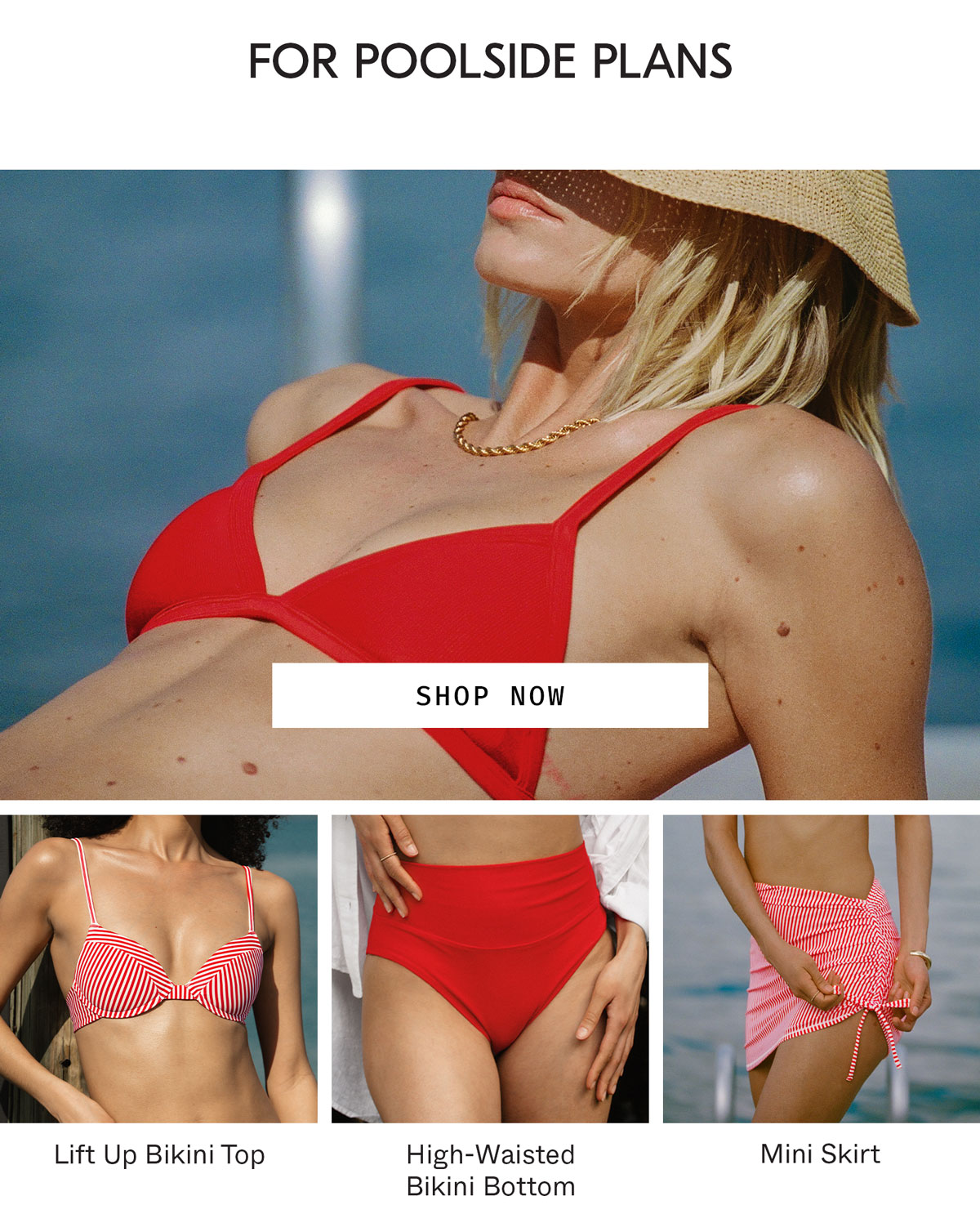 For Poolside Plans