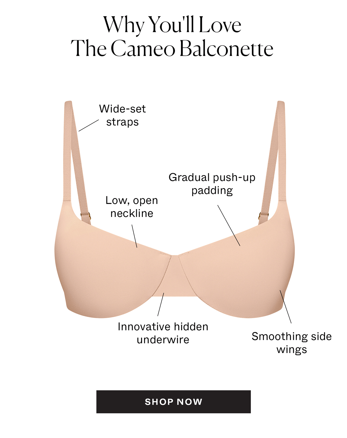 Why You'll Love The Cameo Balconette