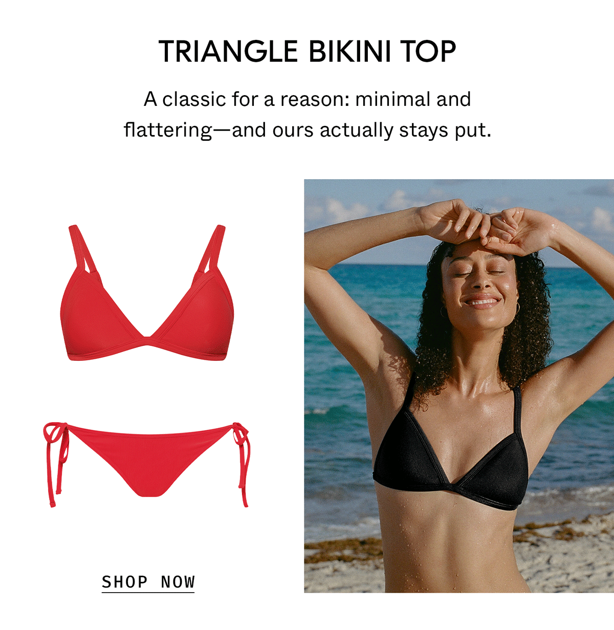 Triangle Bikini Top
