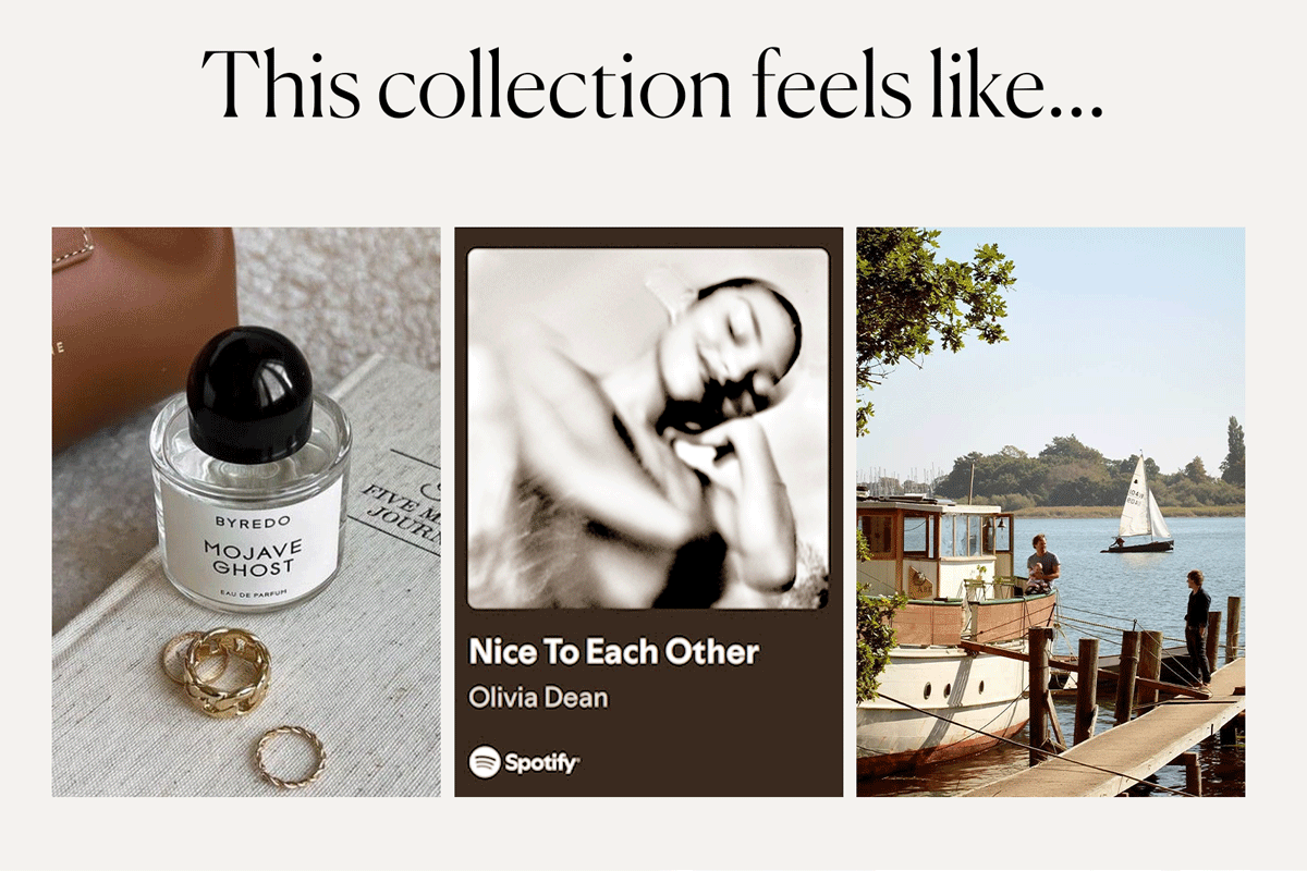 This collection feels like...