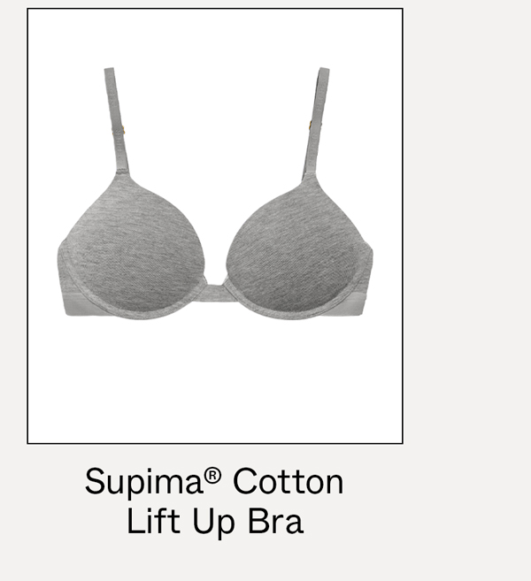 Supima Cotton Lift Up Bra