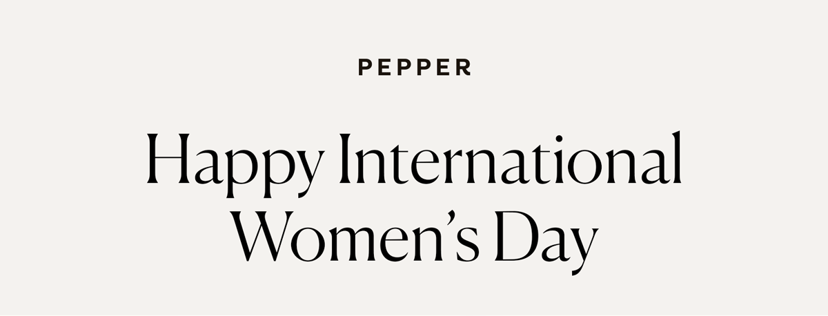 Happy International Women's Day