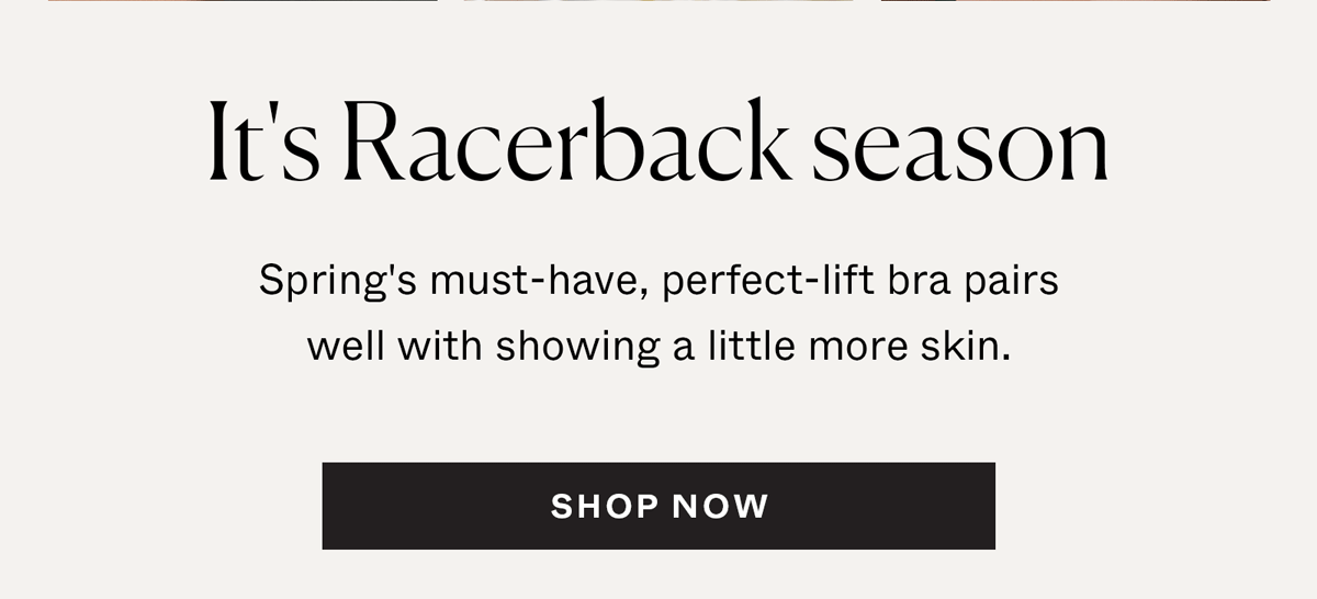 It's Racerback season