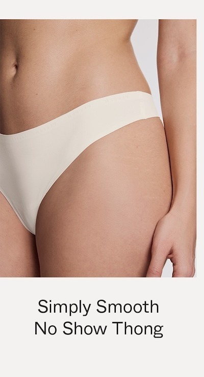 Simply Smooth No-Show Thong
