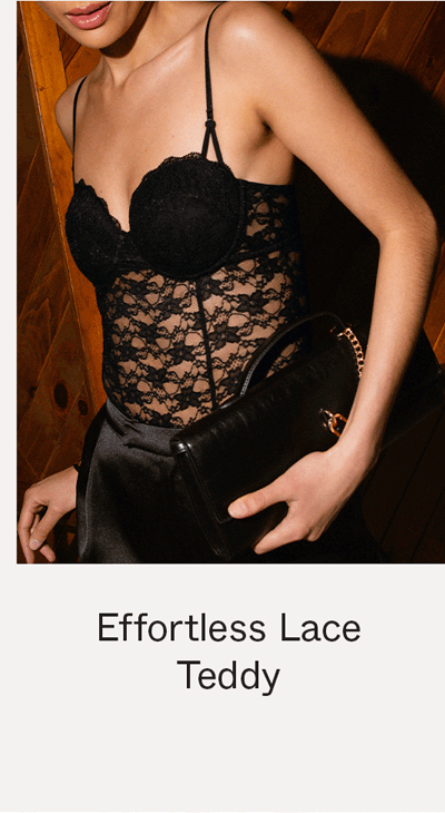 Effortless Lace Teddy