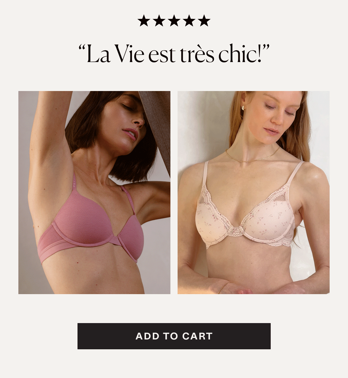 "La Vie est très chic!"
