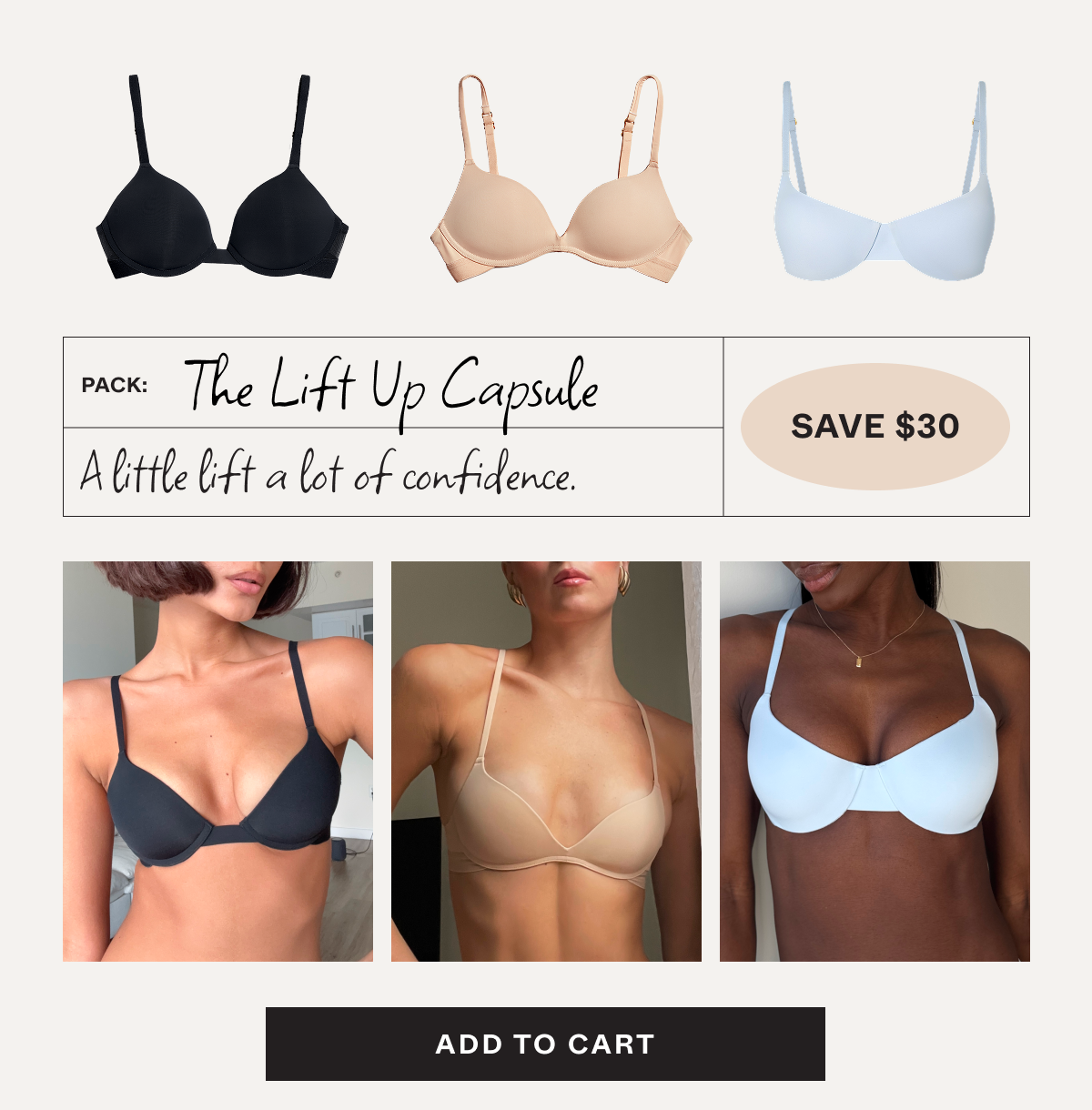 The Lift Up Capsule: Save $30