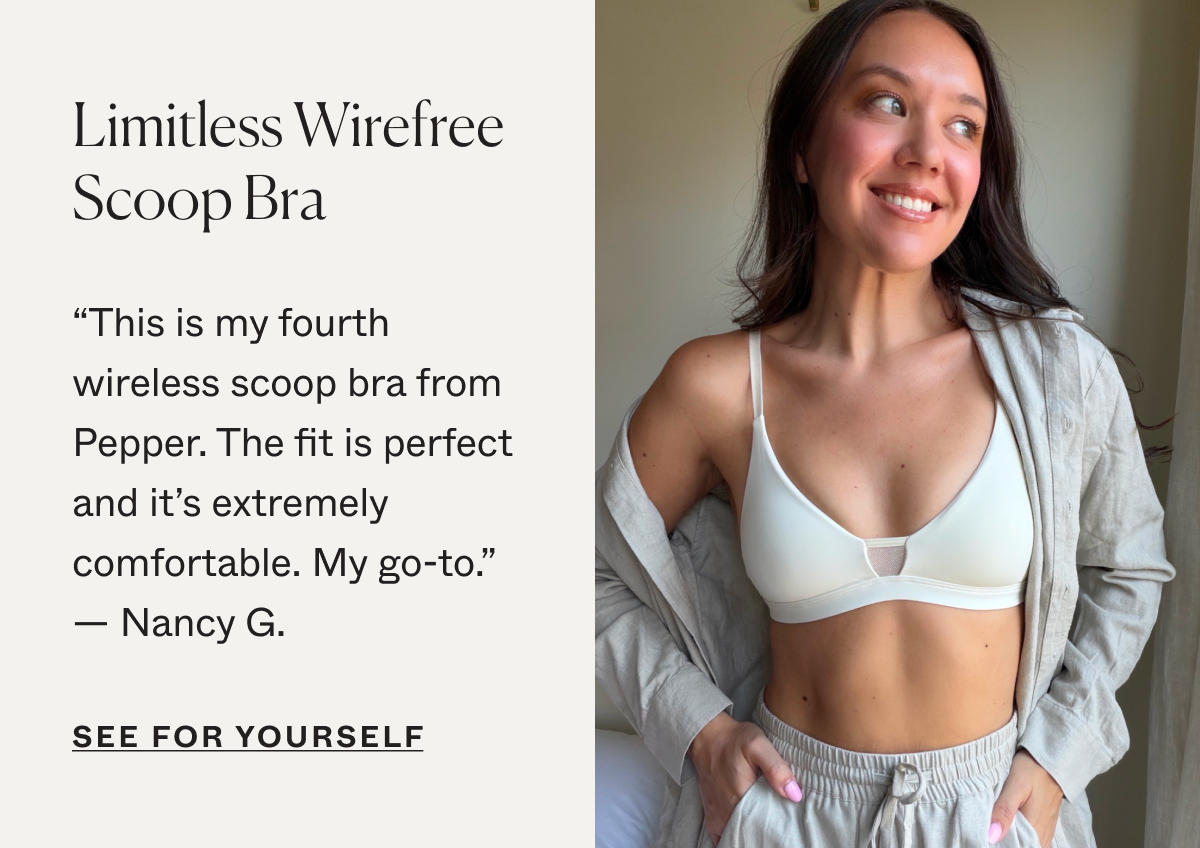 Limitless Wirefree Scoop Bra
