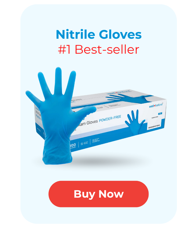 WellBefore Endeavor Nitrile Examination Gloves