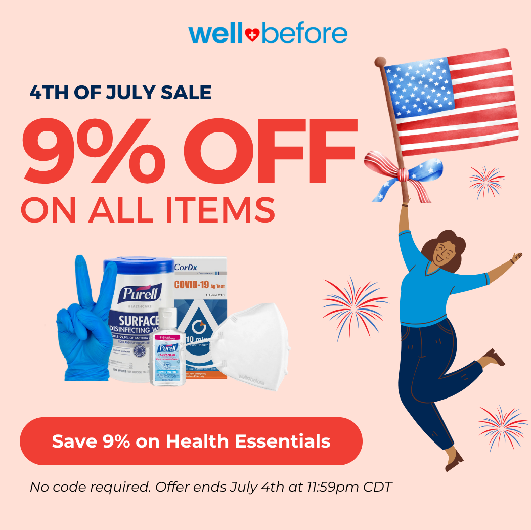9% OFF 4TH OF JULY SALE